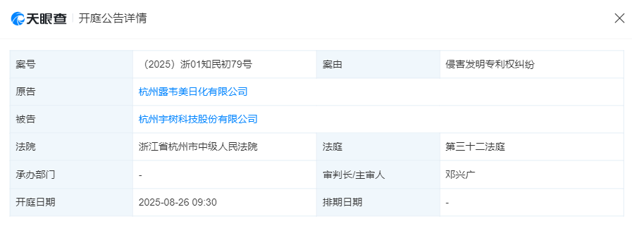 宇樹科技被起訴首次遭遇與發明專利相關訴訟(圖1)