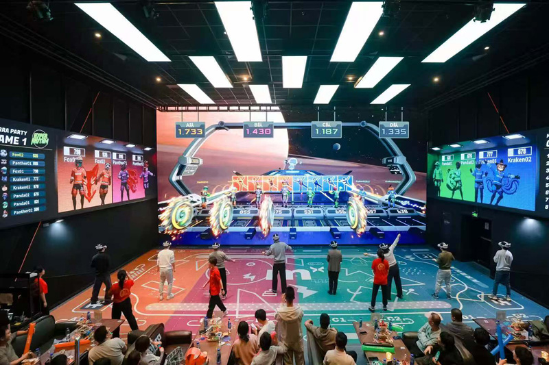 全國首家巨幕沉浸遊戲空間亮相北京五棵鬆(圖2)