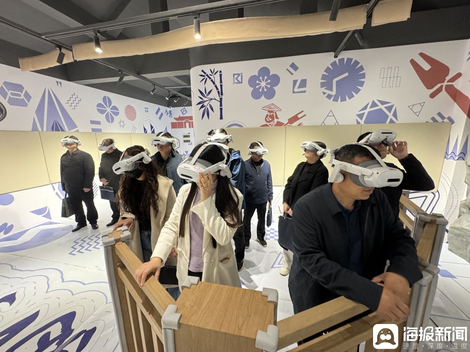 研讀州城從“兩河潮生”啟程丨一場VR“穿越”背後的研學實踐新圖景_大眾網(圖3)